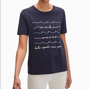 Kate Spade Making Waves Tee Shirt I Size XS